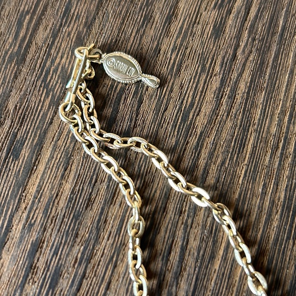 Vintage Sarah Coventry Mosaic Pendant Necklace 18” - Picture 3 of 5